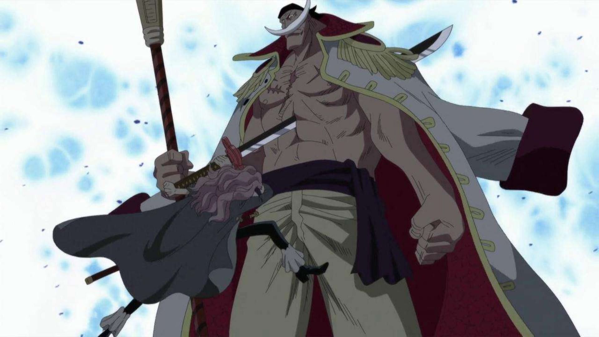 Whitebeard died saving Ace (Image via Toei Animation)